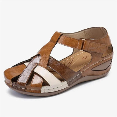 Cadice™ - Sandales compensées rétro