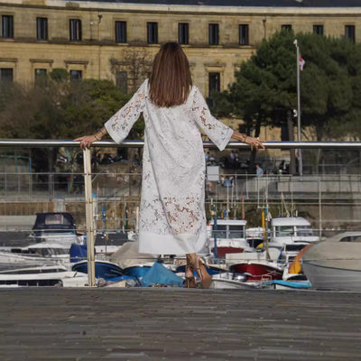 Sophie™ - Robe Élégante avec Détails en Dentelle