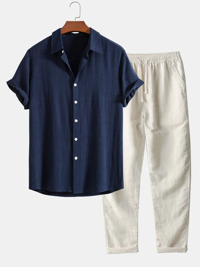 Moor™ - Ensemble d’été léger en lin pour confort et style