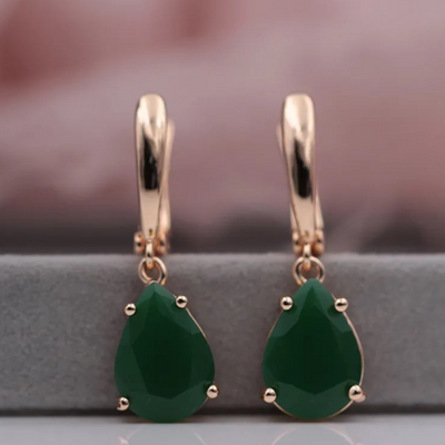 Fria™ - Boucles d’oreilles goutte en zircon