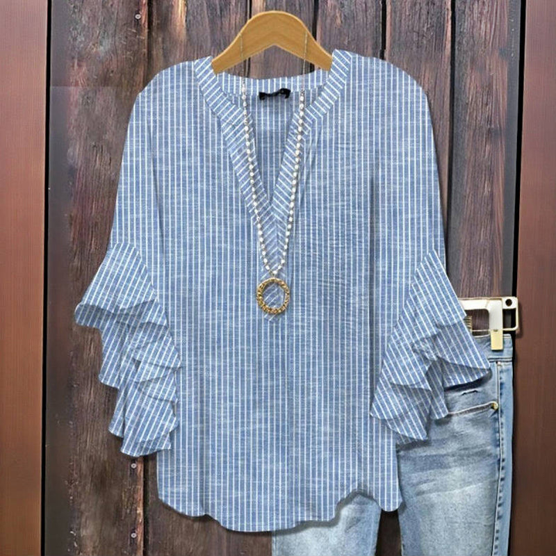 Marie-Flore™ - Blouse d’été élégante