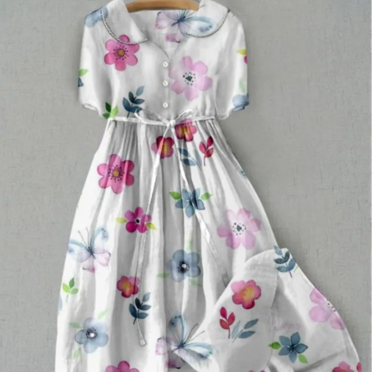 Maryl™ - Robe élégante en lin