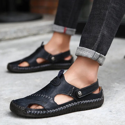 Maximus™ - Sandales d’été romaines en cuir