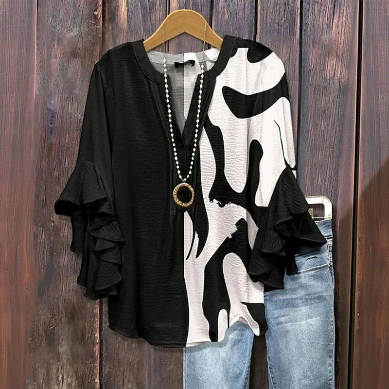 Marie-Flore™ - Blouse d’été élégante