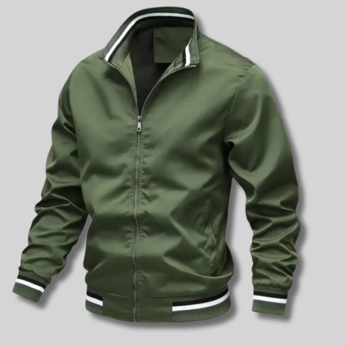 Henrik™ – Veste homme à col montant et finitions sportives