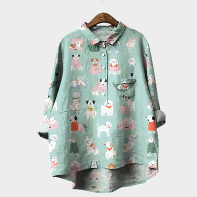 Abella™ - Blouse légère aux couleurs estivales