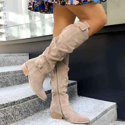 Gaby™ - Bottes en daim élégantes