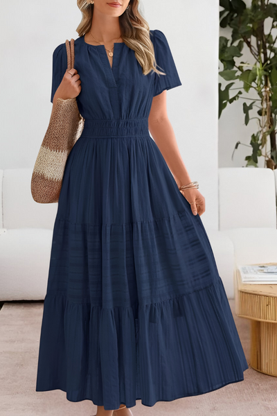 Elaina™ - Robe élégante à col en V