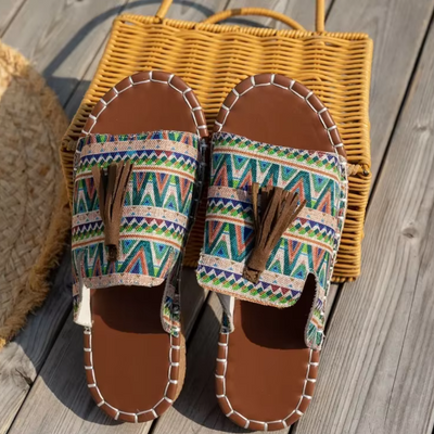 Nouel™ - Sandales bohèmes à franges