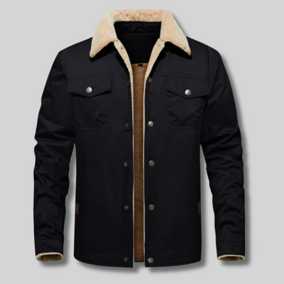 Olaf™ -  Veste homme chaude à col sherpa et doublure épaisse