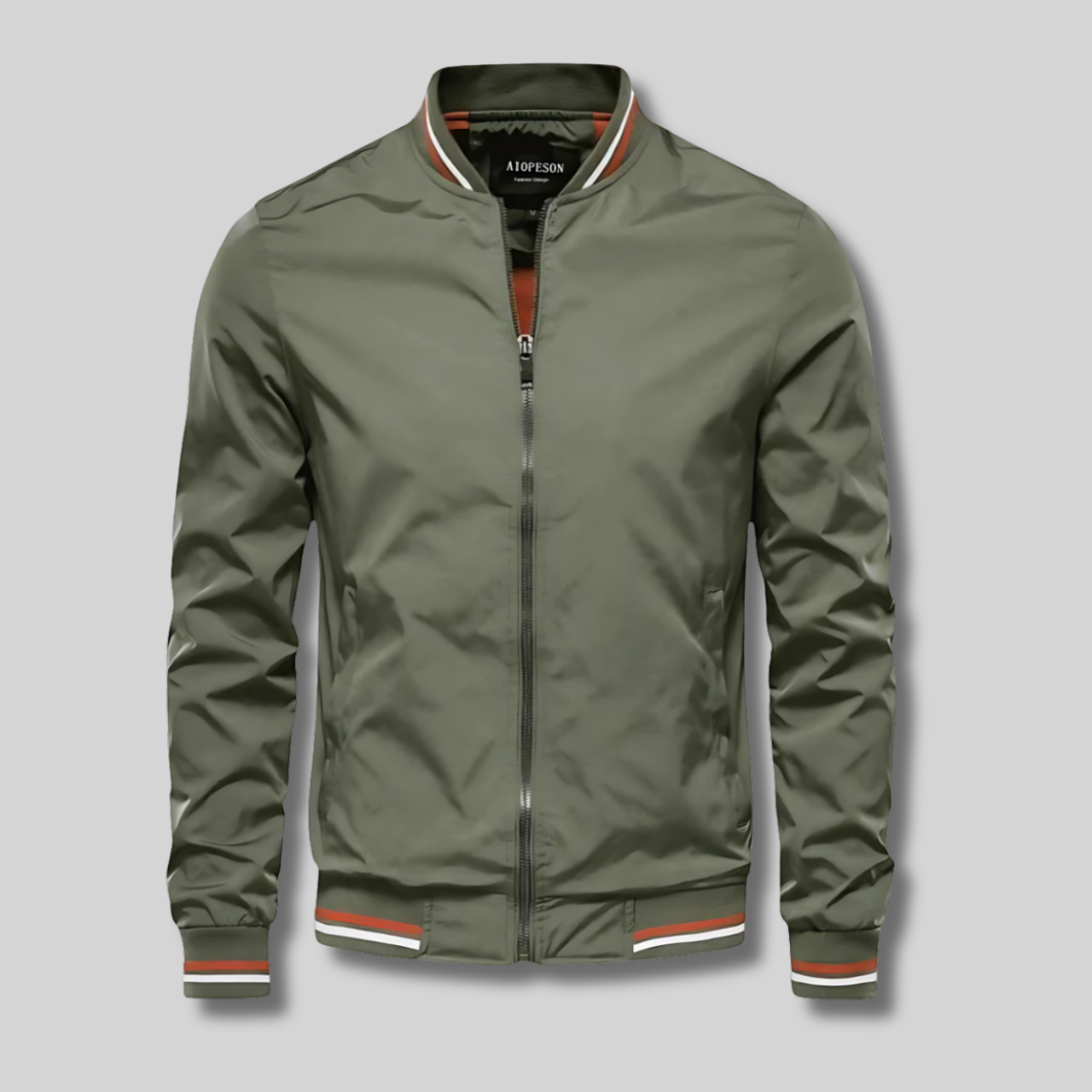 Harm™ - Veste rayée avec fermeture éclair