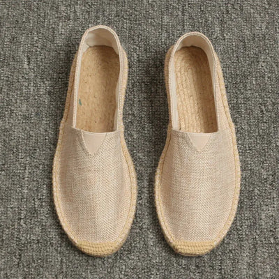 Antoine™ -  Espadrille d’Été Fait Main avec Semelle en Lin