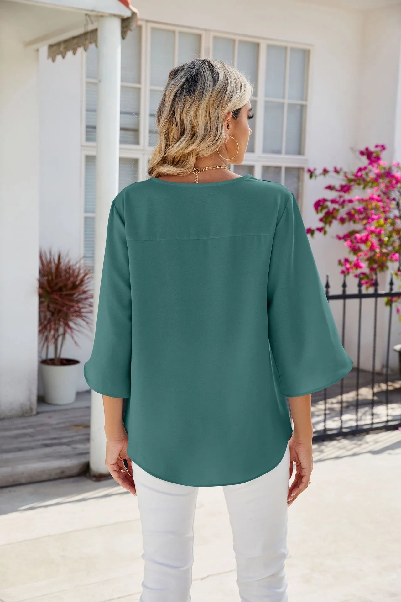 Fae™ - Votre robe-chemise élégante à rayures