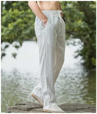 Michel™ - Pantalon en Lin Léger et Aéré
