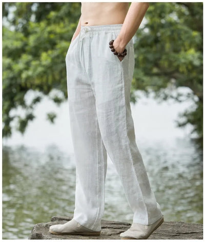 Michel™ - Pantalon en Lin Léger et Aéré