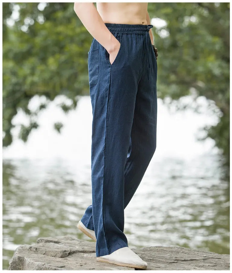 Michel™ - Pantalon en Lin Léger et Aéré