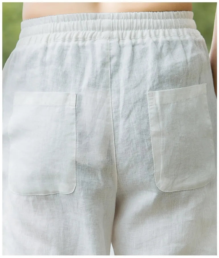 Michel™ - Pantalon en Lin Léger et Aéré