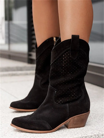 Fanette™ - Bottes cowboy élégantes