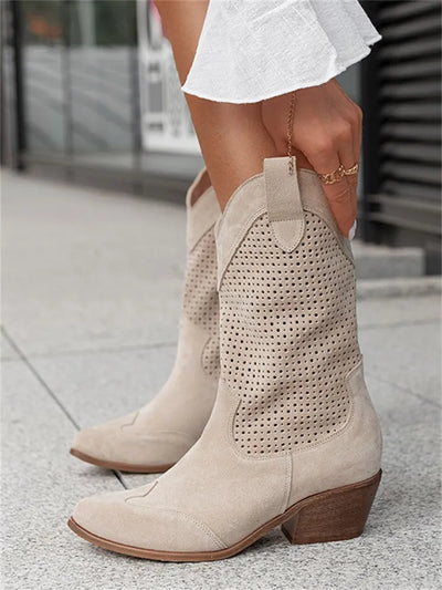 Fanette™ - Bottes cowboy élégantes