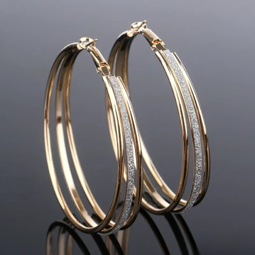 Armelle™ - Boucles d’oreilles superposées