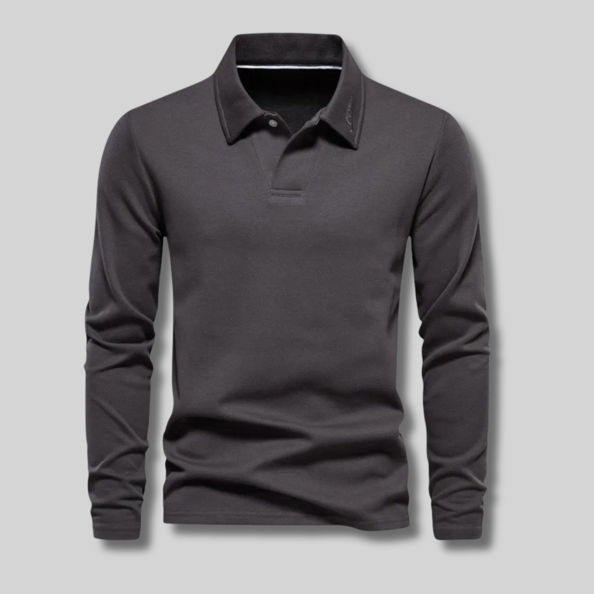 Vince™ - Polo homme élégant à manches longues