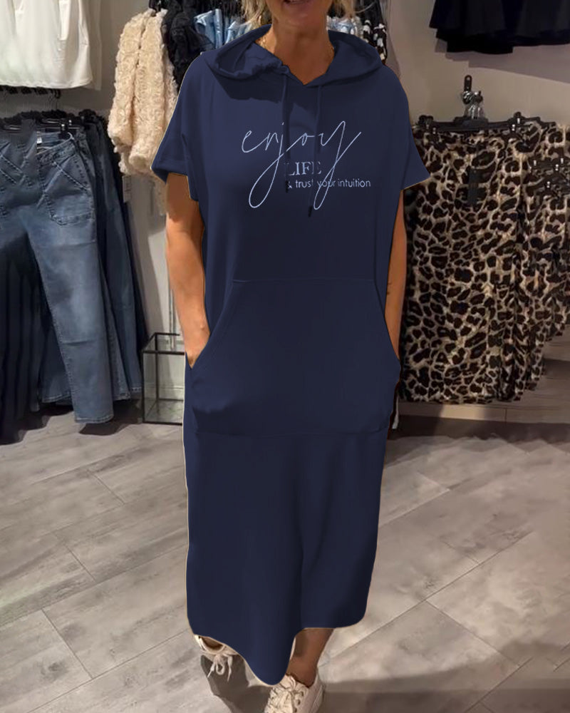 Belda™ - Robe Décontractée avec Capuche
