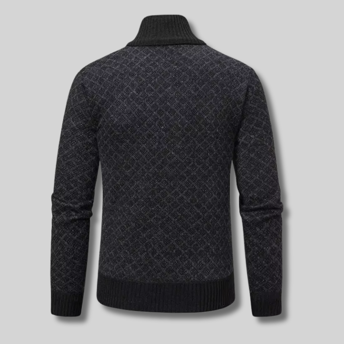 Marcien™ - Gilet chic à fermeture éclair et col montant