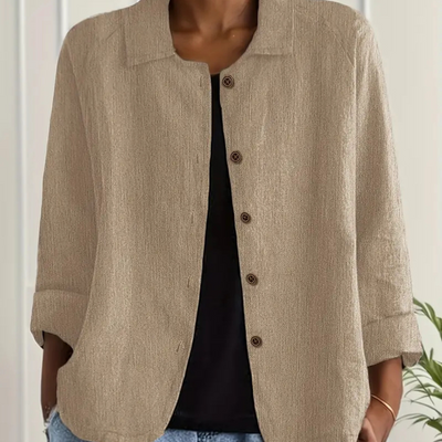 Sylvie™ - Gilet élégant à boutons