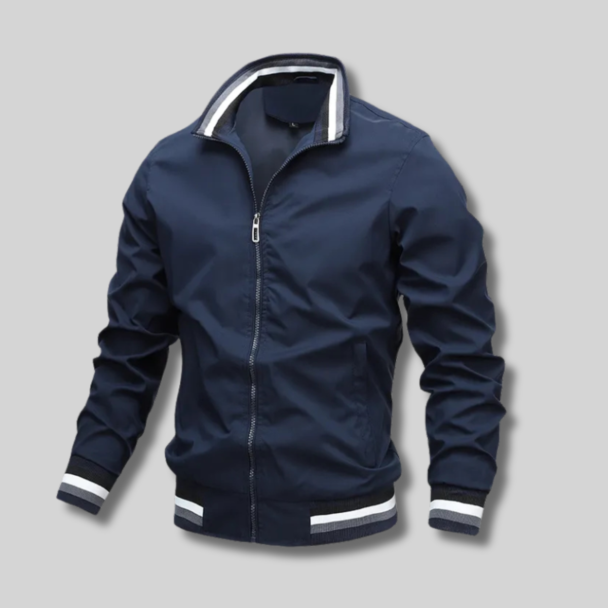 Henrik™ – Veste homme à col montant et finitions sportives