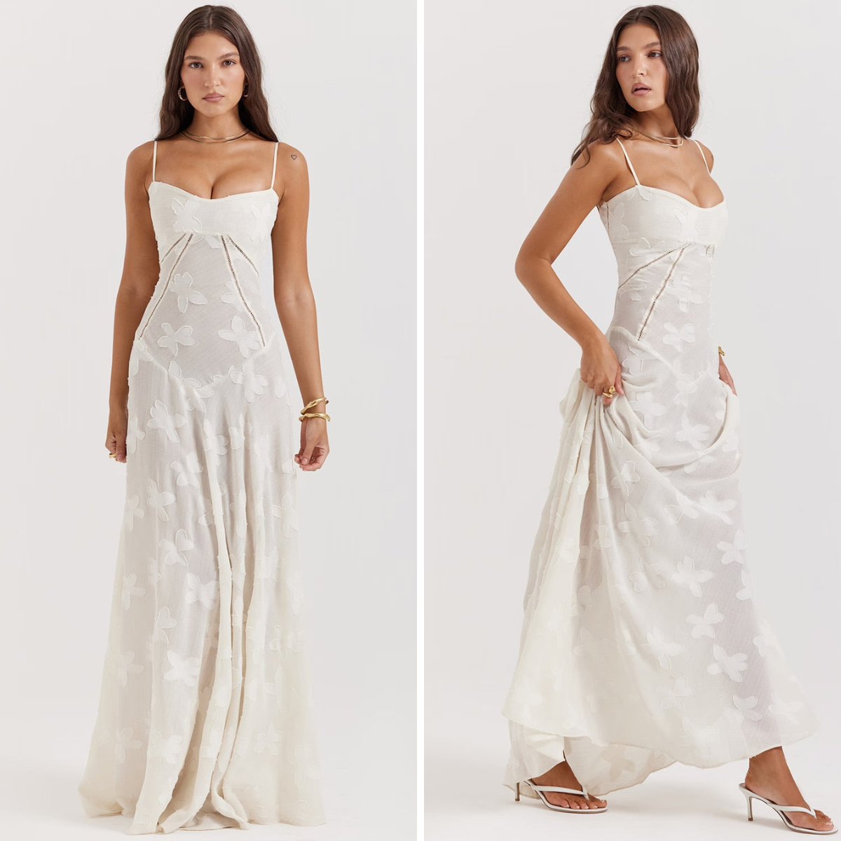 Oriane™ - Robe fleurie séduisante