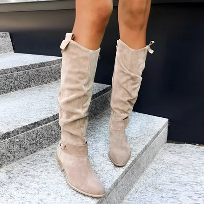 Gaby™ - Bottes en daim élégantes