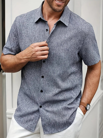 Brice™ - Chemise en lin mélangé, légère et aérienne