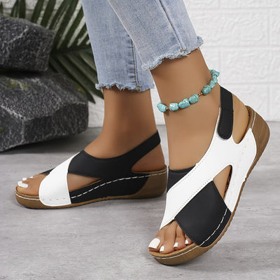 Lise™ - Sandales bicolores