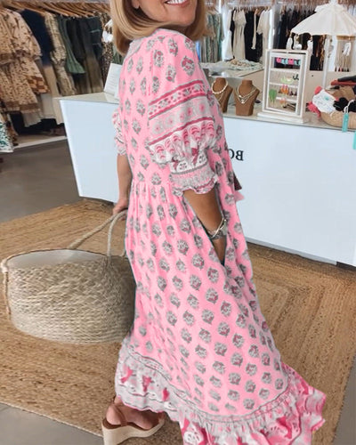 Sarina™ - Robe légère à col en V