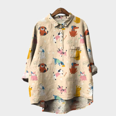 Abella™ - Blouse légère aux couleurs estivales