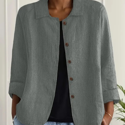 Sylvie™ - Gilet élégant à boutons