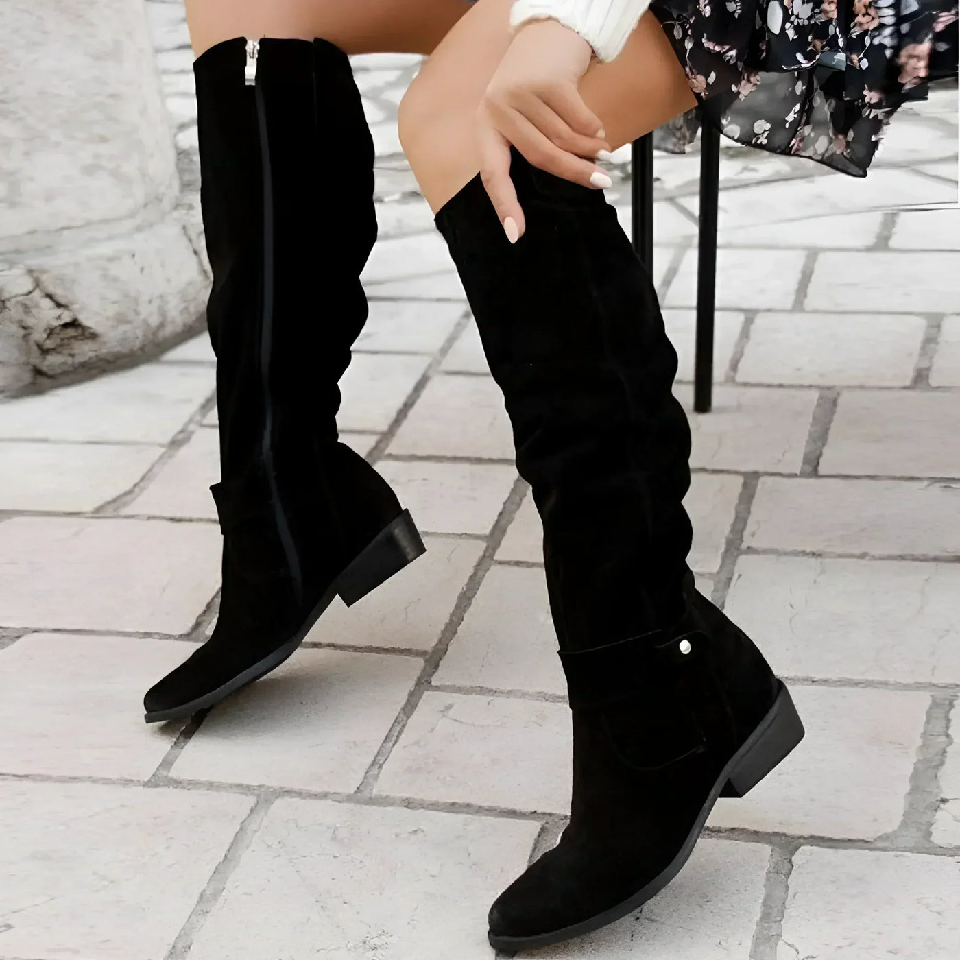 Gaby™ - Bottes en daim élégantes