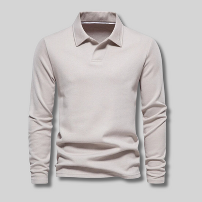 Vince™ - Polo homme élégant à manches longues