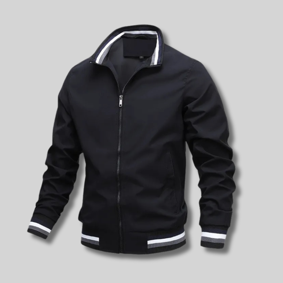 Henrik™ – Veste homme à col montant et finitions sportives