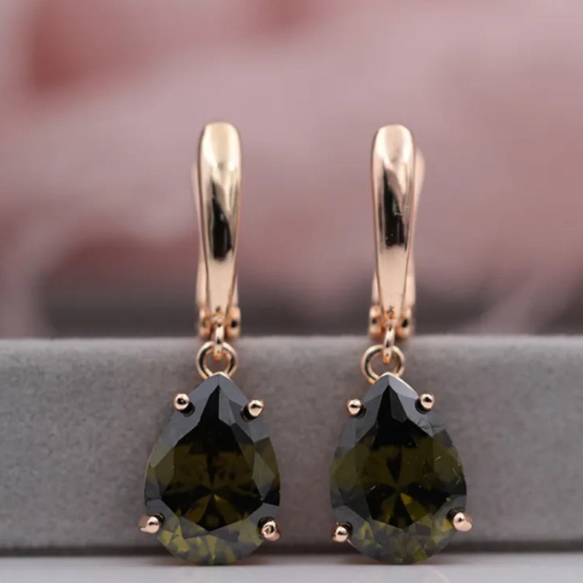 Fria™ - Boucles d’oreilles goutte en zircon