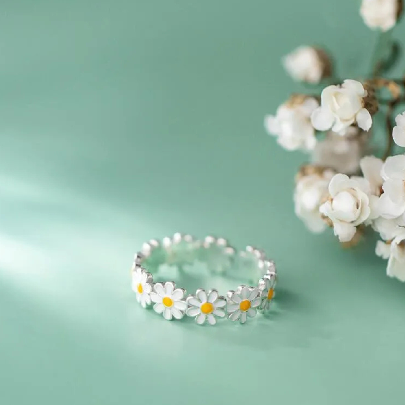 Emmaline™ -  Bague fleurie
