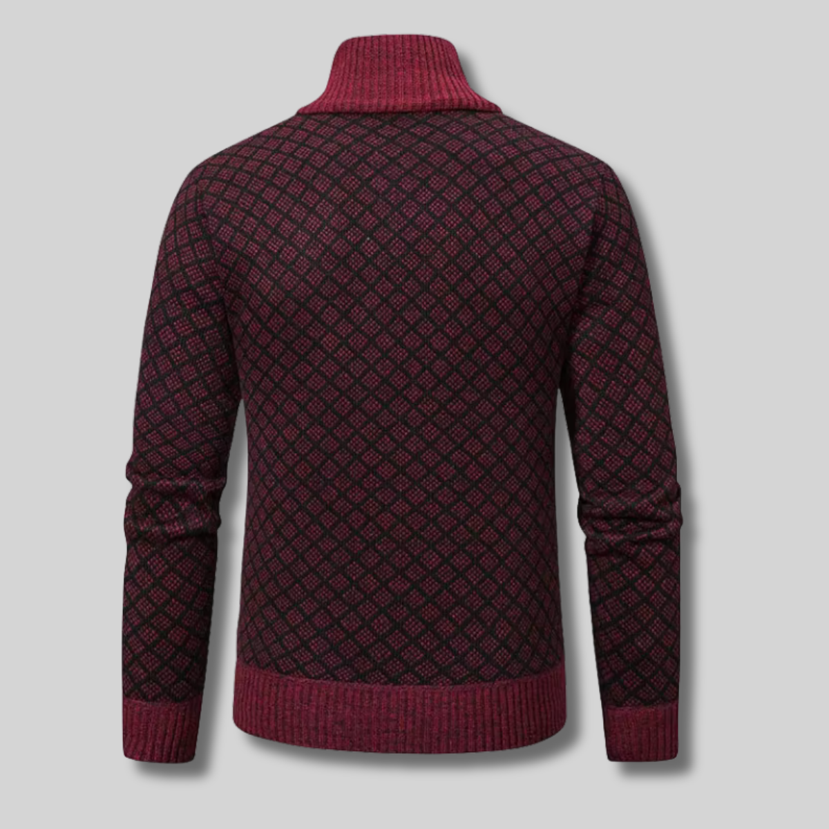 Marcien™ - Gilet chic à fermeture éclair et col montant