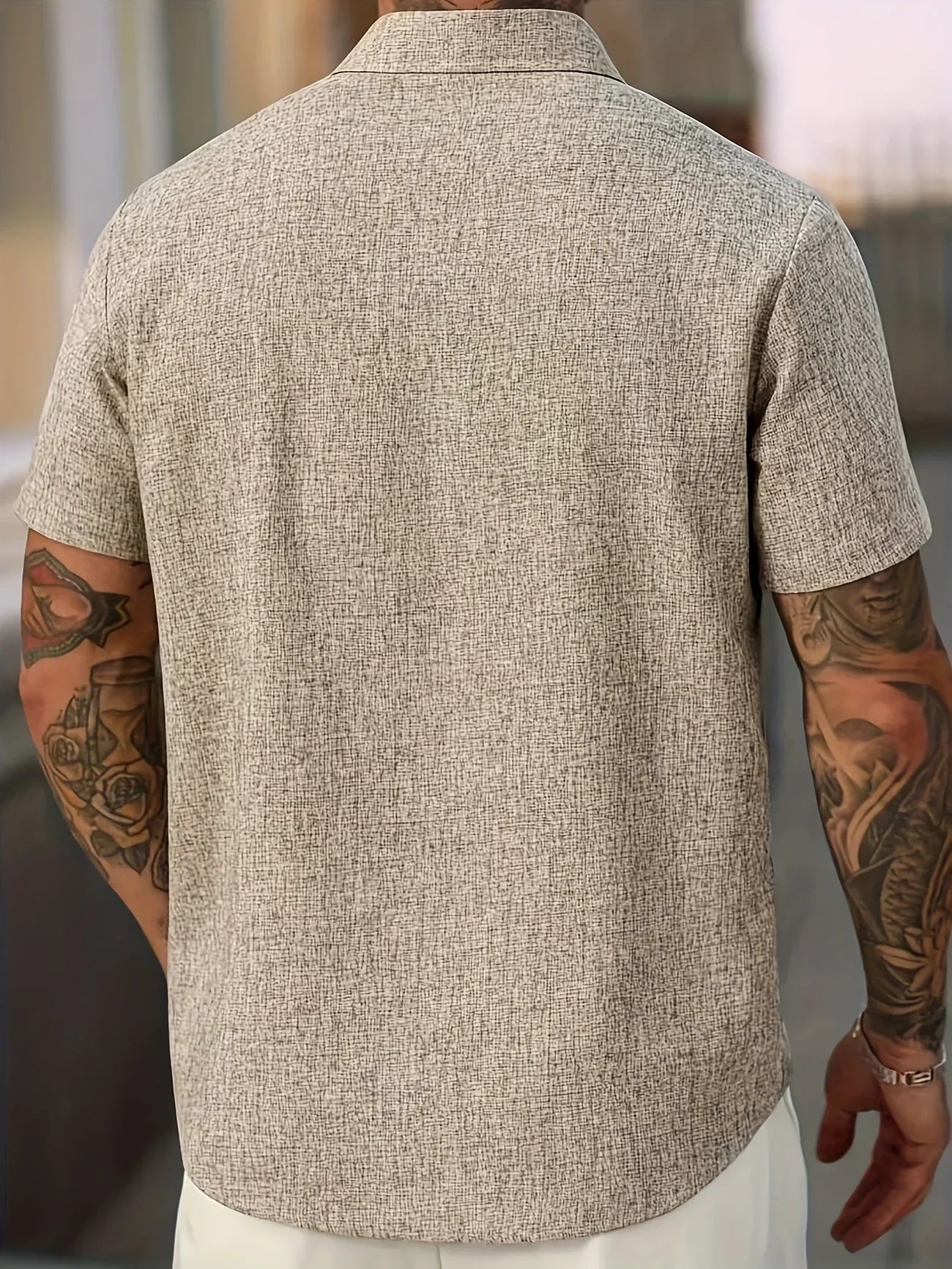 Brice™ - Chemise en lin mélangé, légère et aérienne
