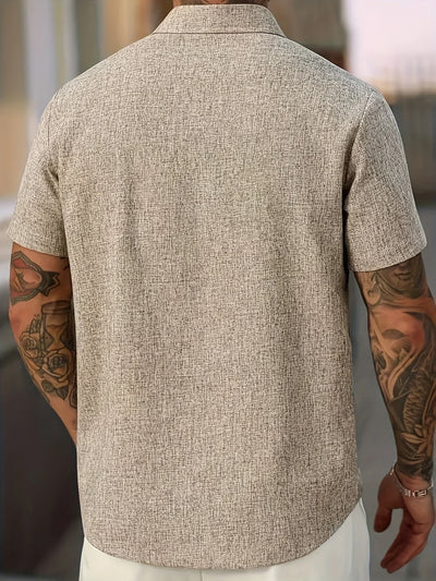 Brice™ - Chemise en lin mélangé, légère et aérienne
