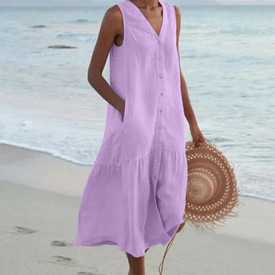 Daisi™ - Robe Élégante Sans Manches