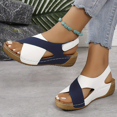 Lise™ - Sandales bicolores
