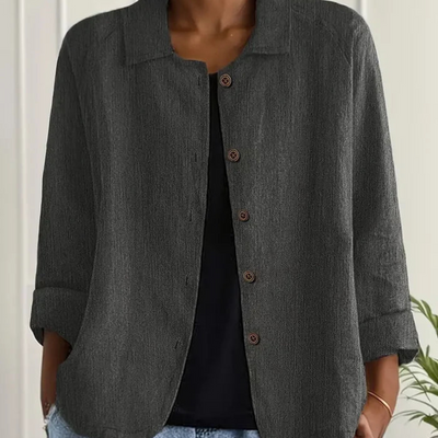 Sylvie™ - Gilet élégant à boutons