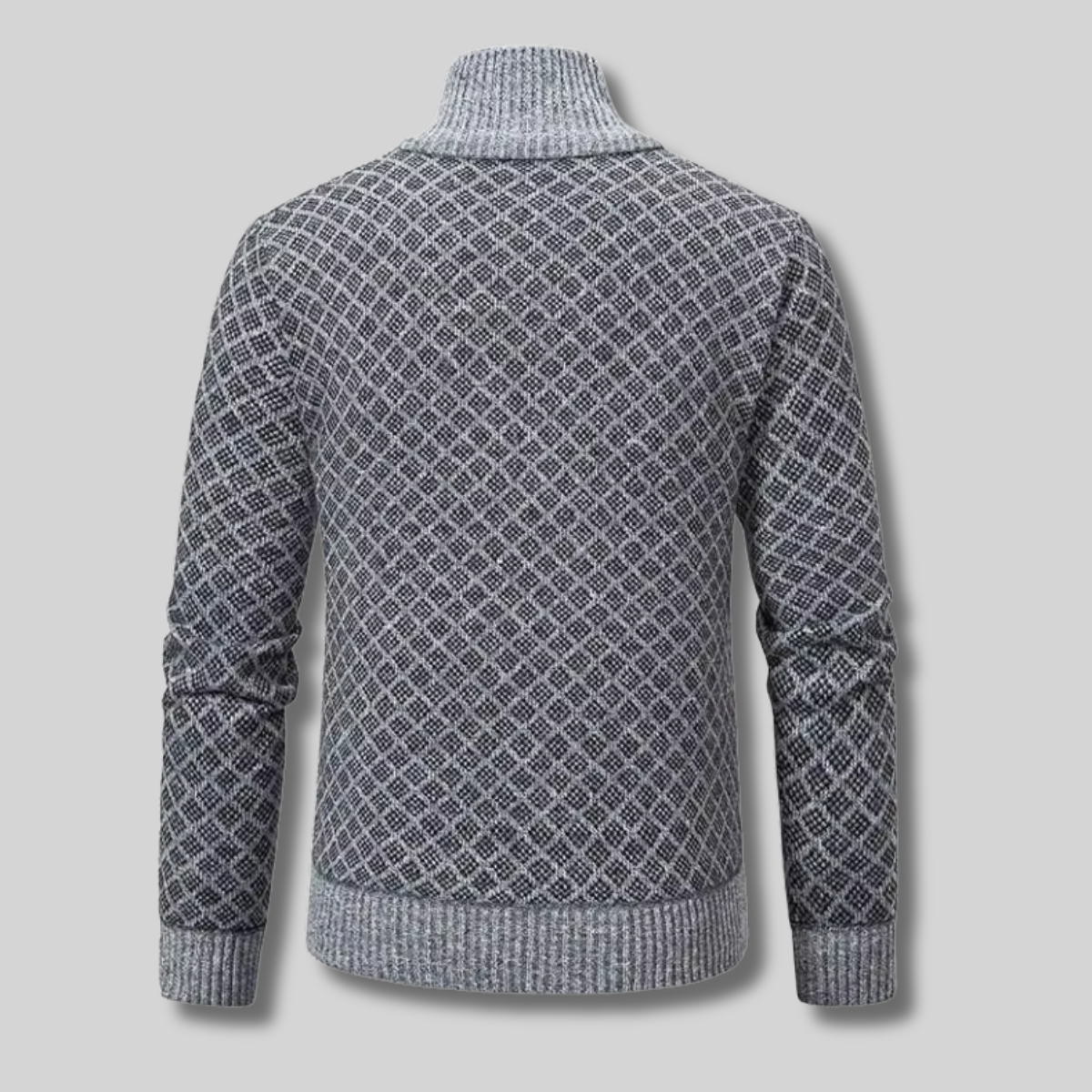 Marcien™ - Gilet chic à fermeture éclair et col montant