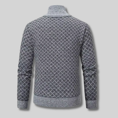 Marcien™ - Gilet chic à fermeture éclair et col montant