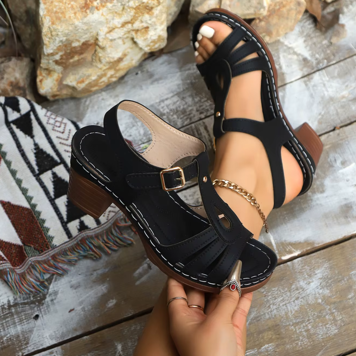 Penny™ - Sandales à Talons Élégantes